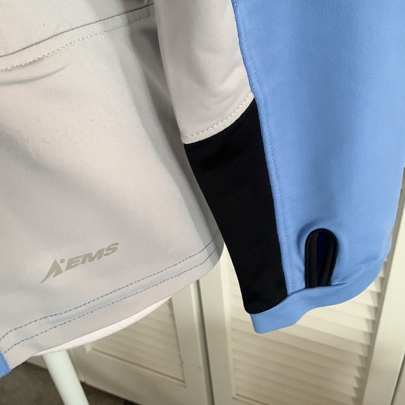 EMS Eastern Mountain Sports Women’s Half Zip Pullover Jacket Blue Size Medium - Picture 2 of 12